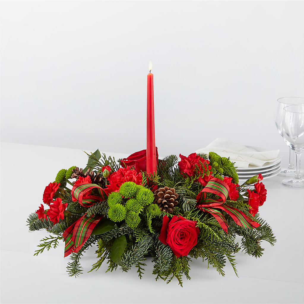 By the Candlelight Centerpiece – Brea Florist, Brea CA