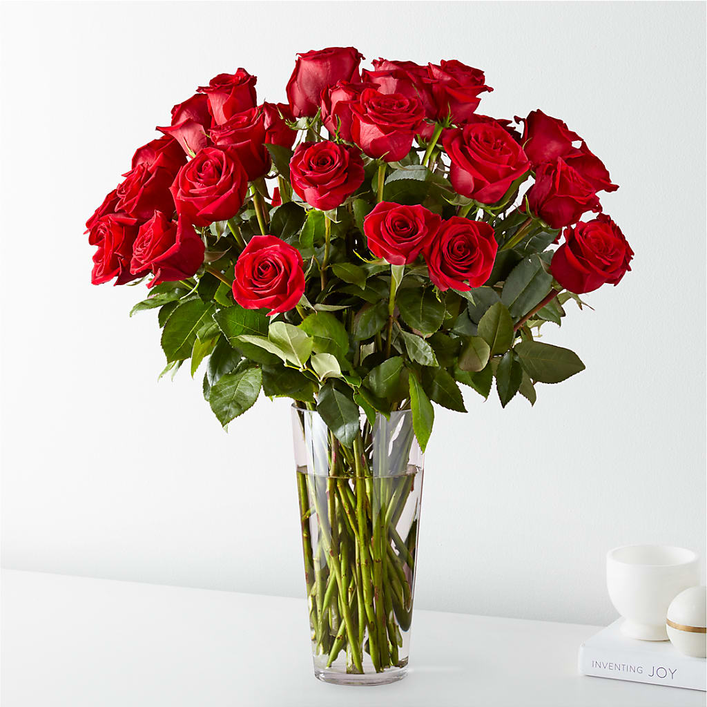 Long Stem Red Rose Bouquet – Brea Florist, Brea CA