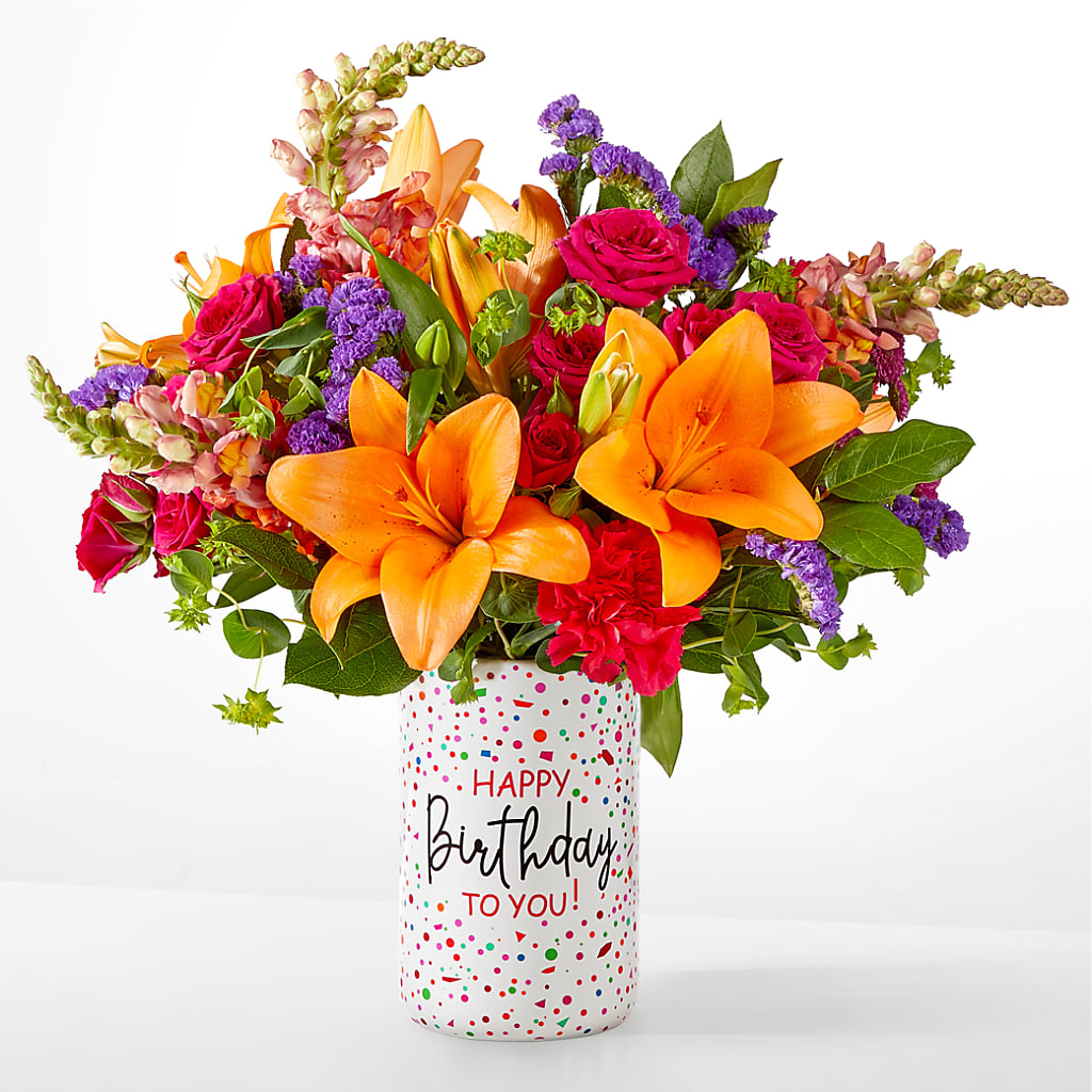 Birthday Palooza Bouquet – Brea Florist, Brea CA