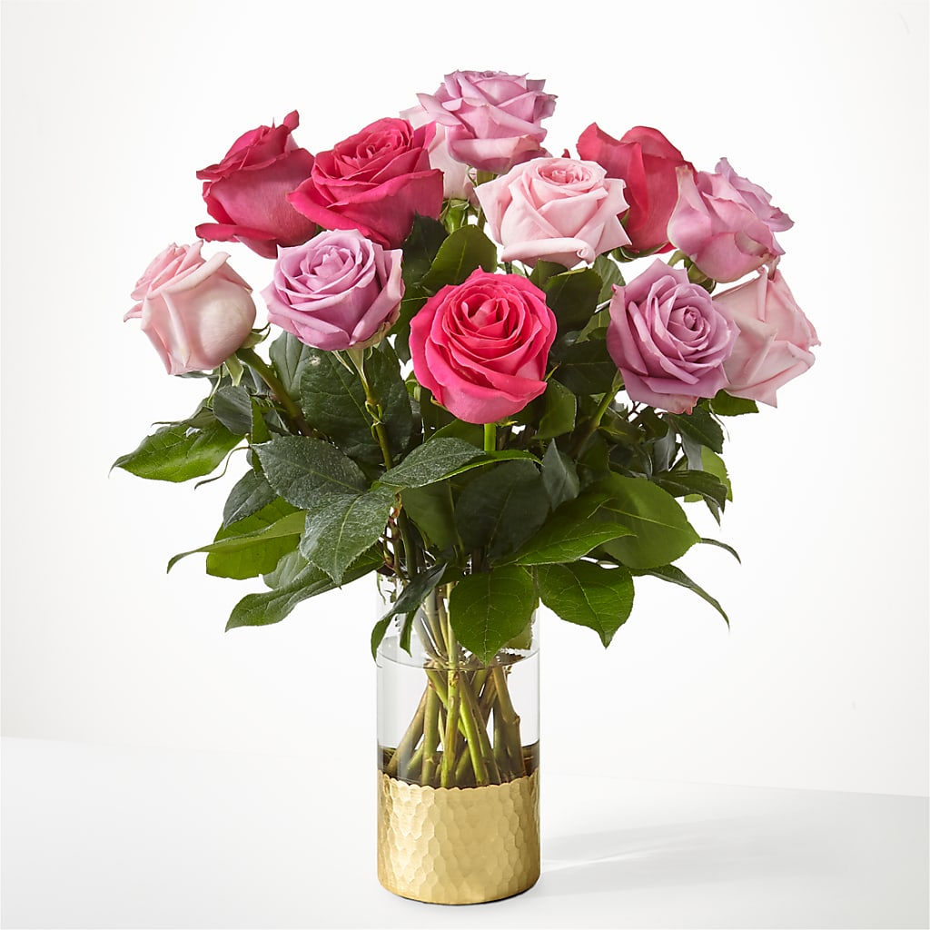 Pure Beauty Mixed Roses – Brea Florist, Brea CA