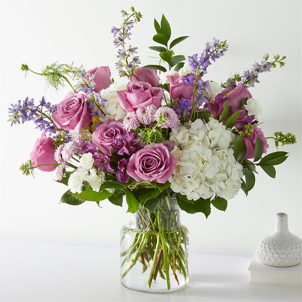 Violet Caress Bouquet – Brea Florist, Brea CA