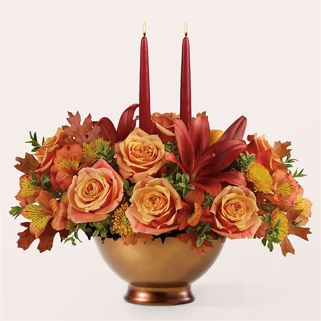 Harvest Table Centerpiece – Brea Florist, Brea CA