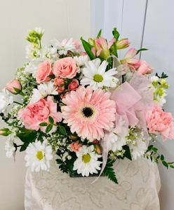 GARDEN OF PINKS BOUQUET – Brea Florist, Brea CA