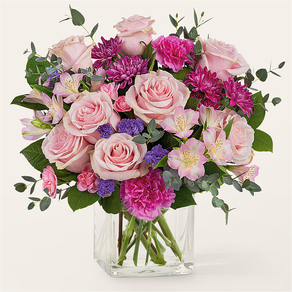 Rosy Radiance Bouquet – Brea Florist, Brea CA