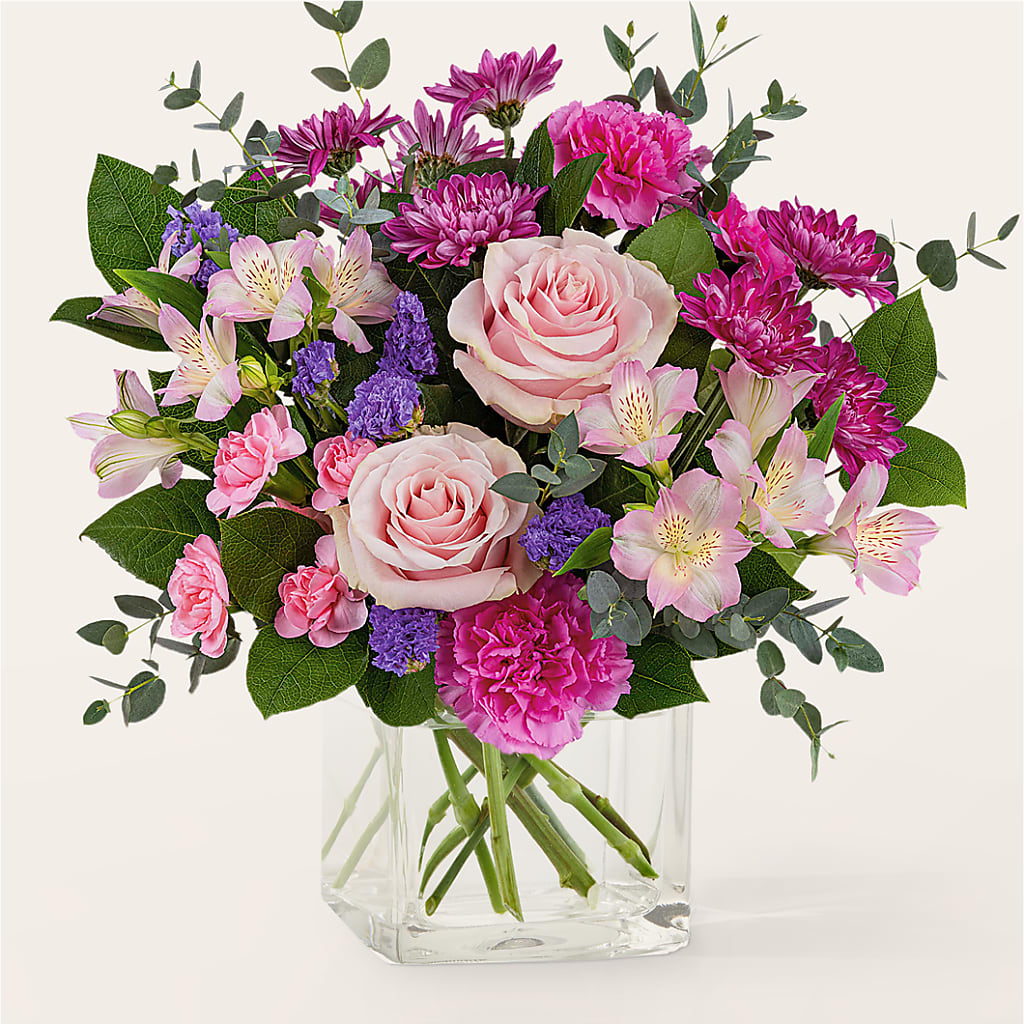 Rosy Radiance Bouquet – Brea Florist, Brea CA