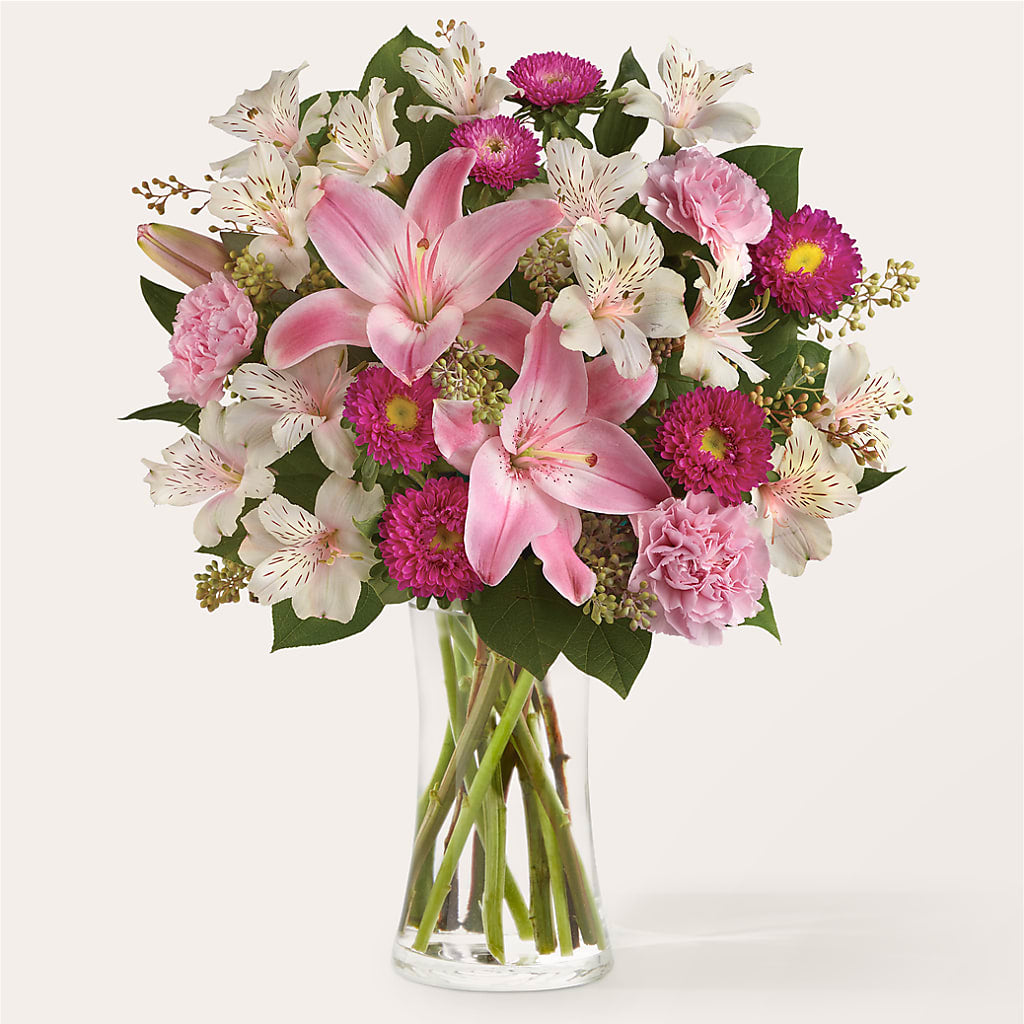 Feeling Fuchsia Bouquet – Brea Florist, Brea CA