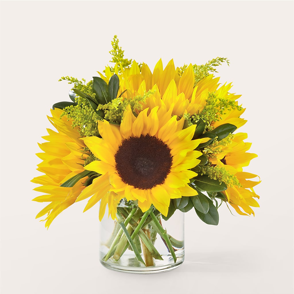 Beaming Sunflower Bouquet – Brea Florist, Brea CA