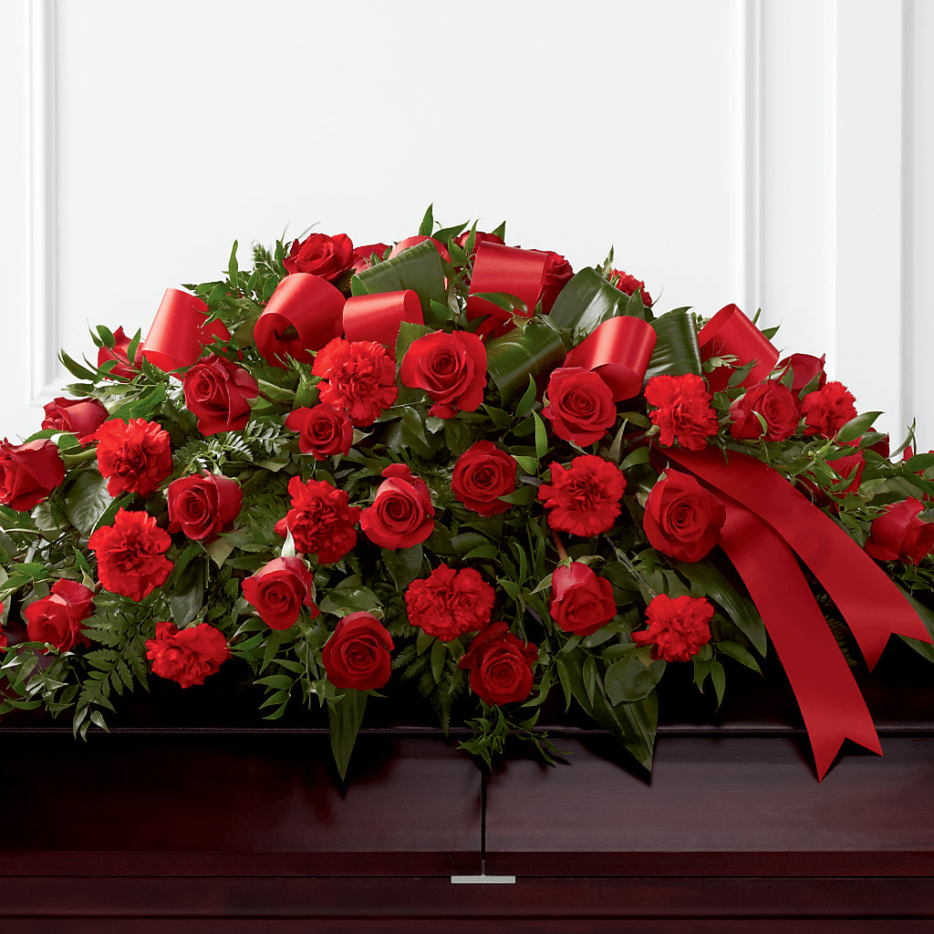 Tribute of Life Casket Spray – Brea Florist, Brea CA