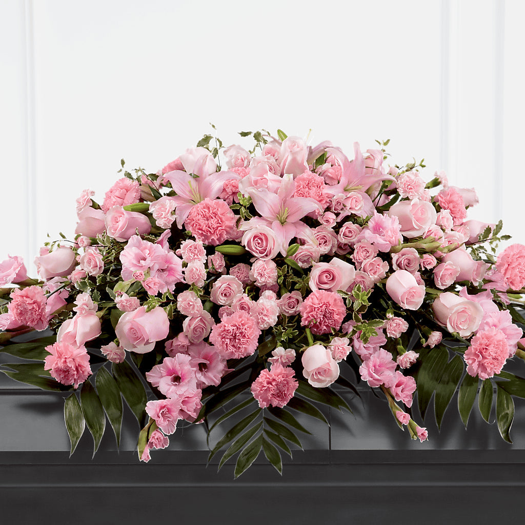 Garden of Comfort Casket Spray (Standard) – Brea Florist, Brea CA