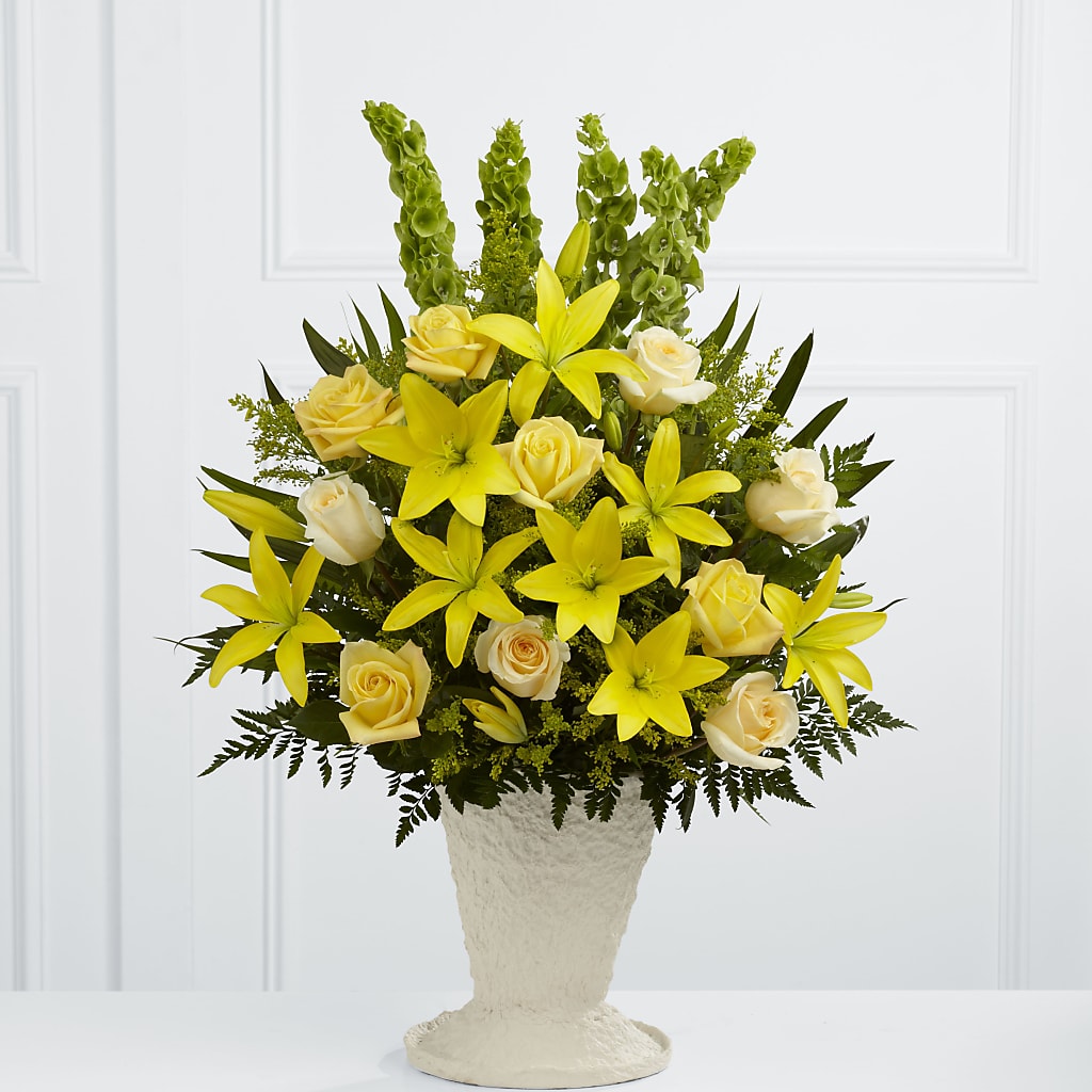 Golden Memories Arrangement – Brea Florist, Brea CA