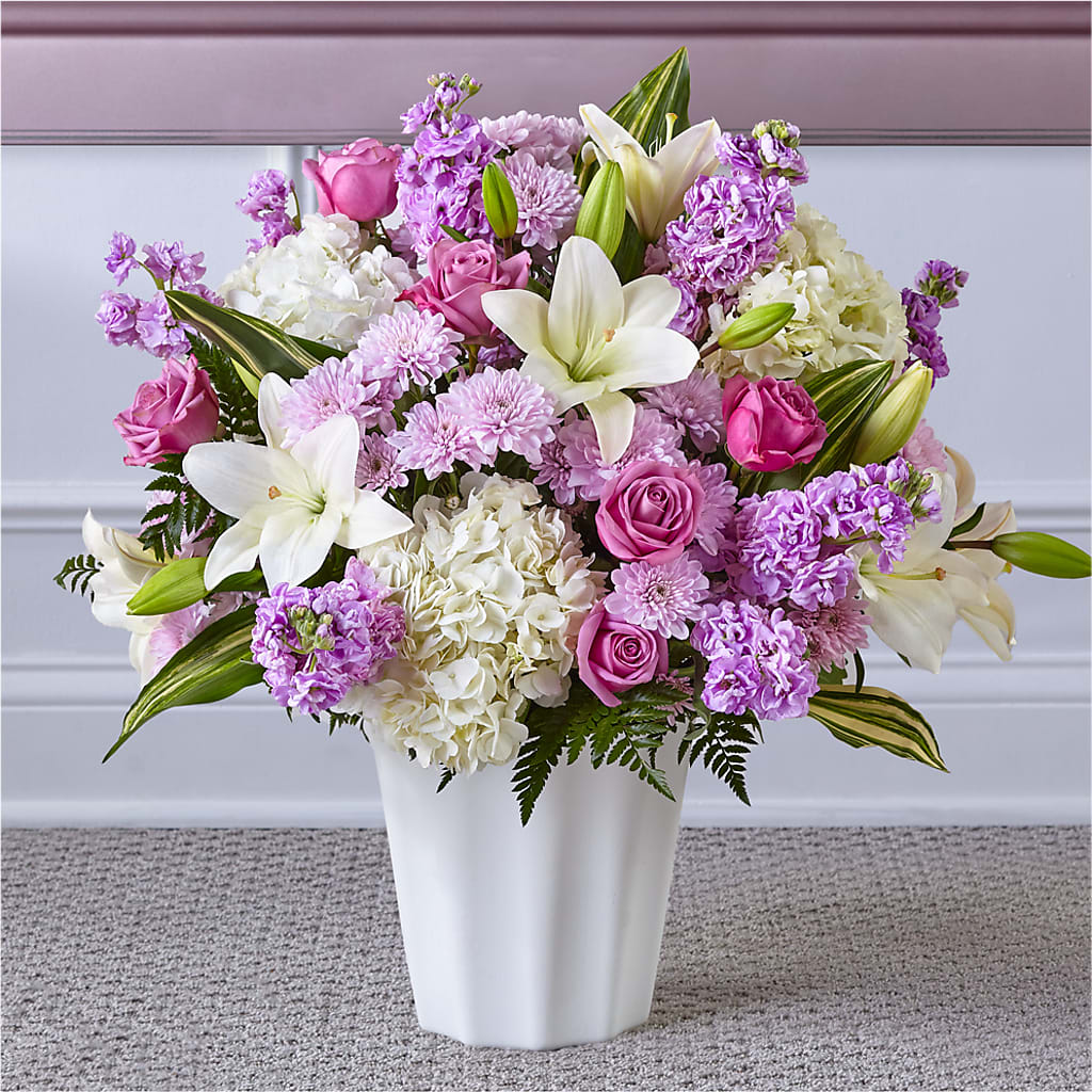 Heaven Sent Floor Basket – Brea Florist, Brea CA
