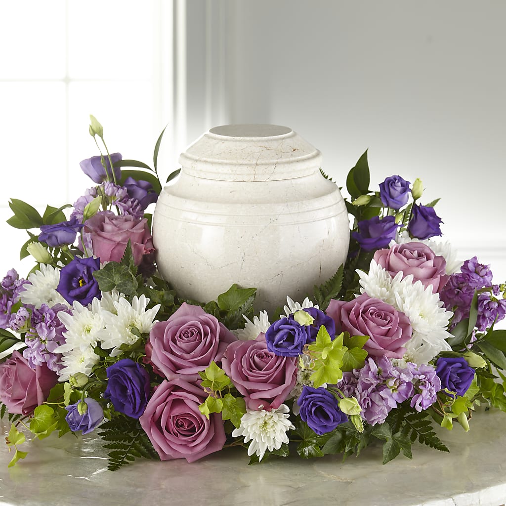 Blooming Sympathy Cremation Adornment – Brea Florist, Brea CA