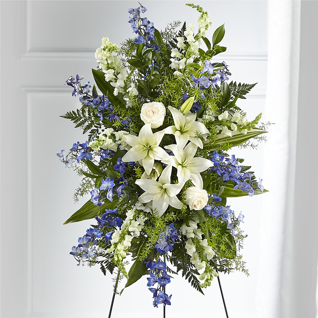 Faithful Friend Standing Spray – Brea Florist, Brea CA