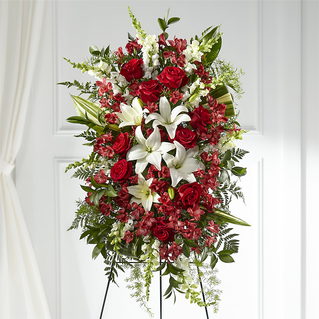 Everlasting Memory Standing Spray – Brea Florist, Brea CA