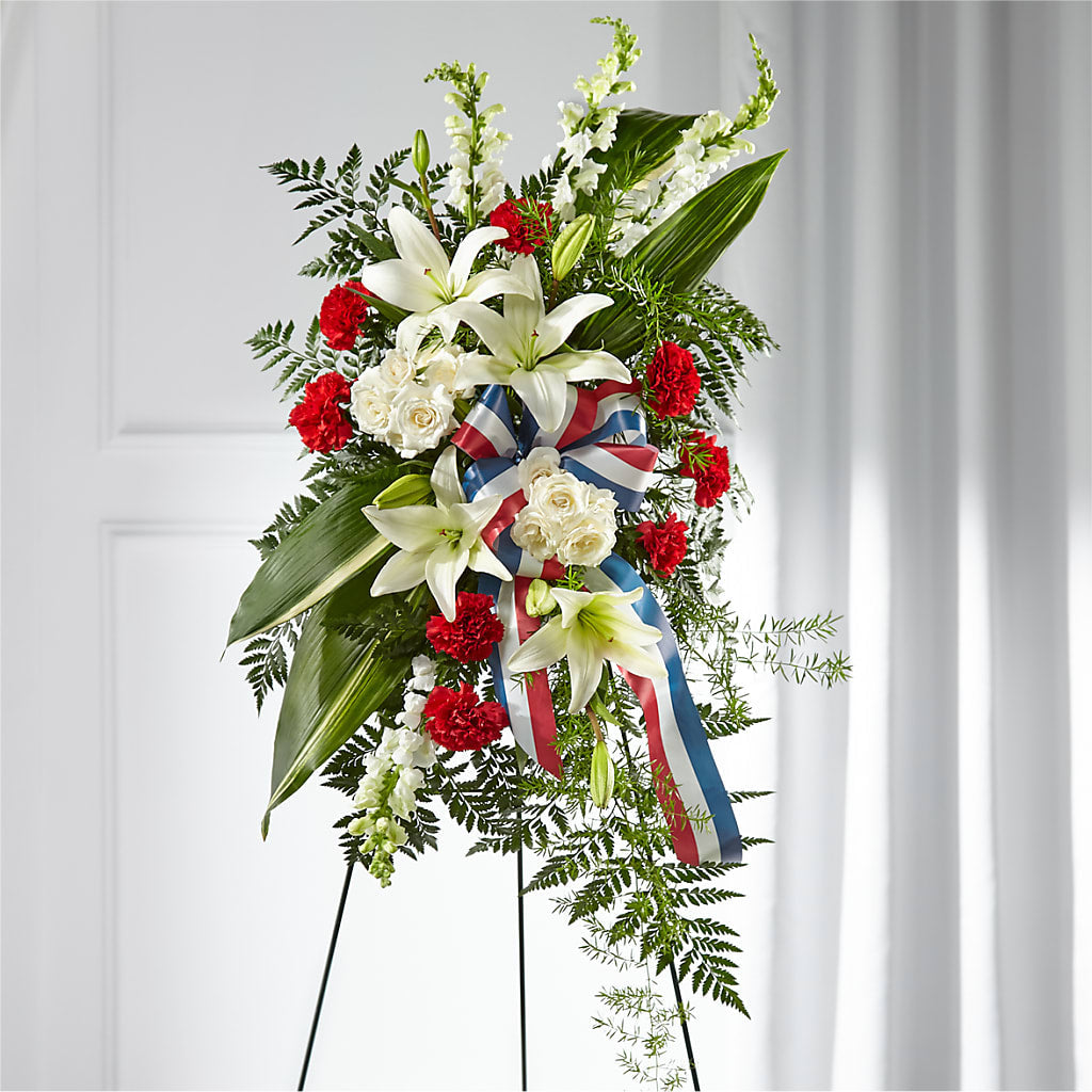 Stars of Life Standing Spray – Brea Florist, Brea CA