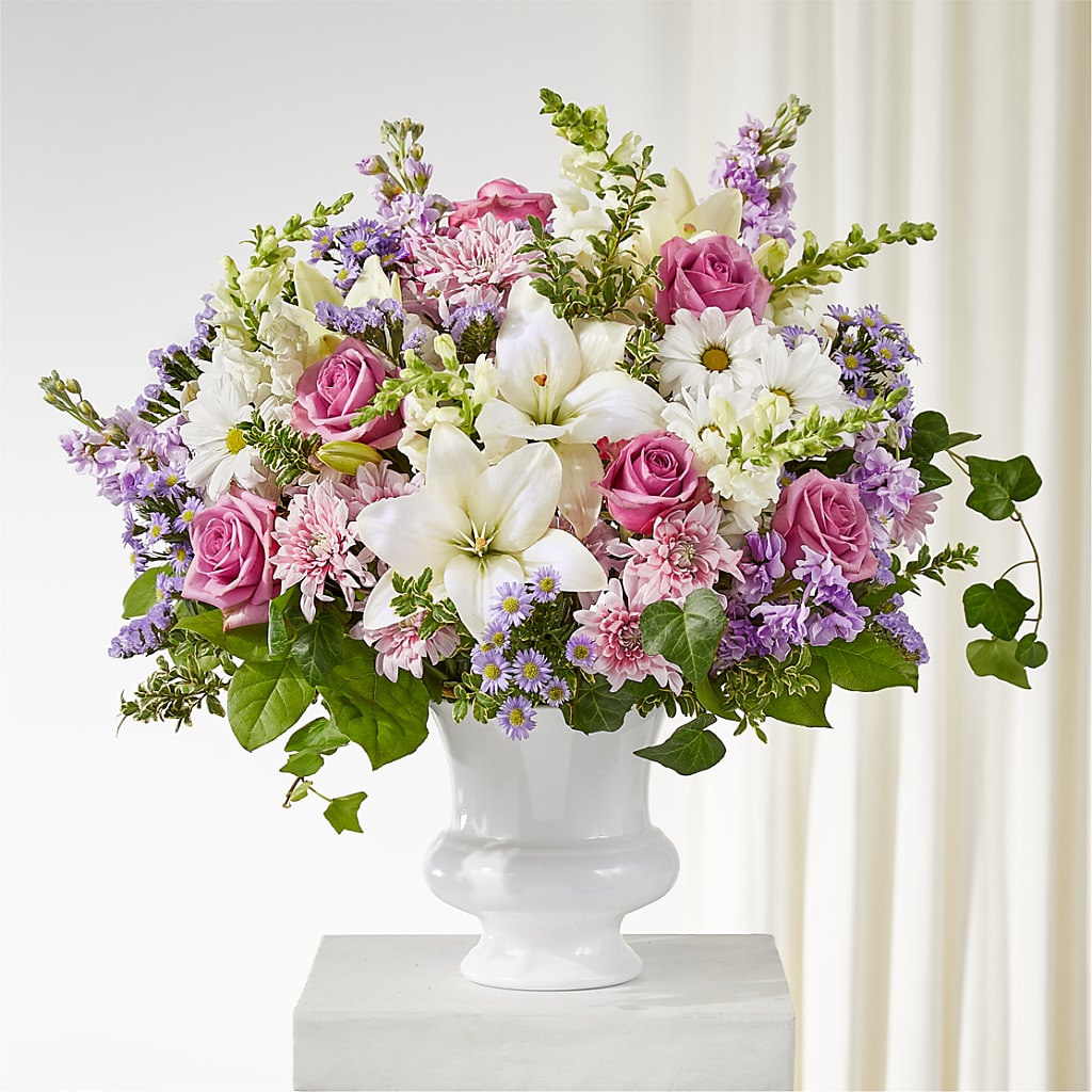 Remarkable Life Urn Arrangement – Brea Florist, Brea CA