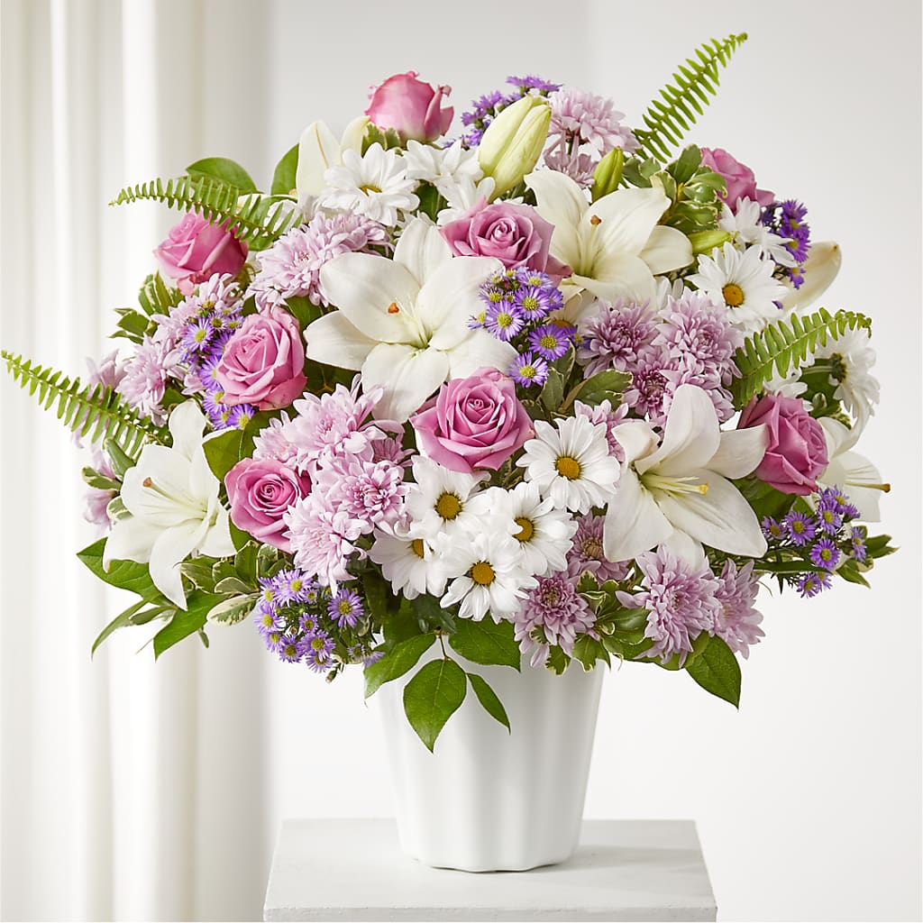 Warmest Thoughts Tabletop Basket – Brea Florist, Brea CA