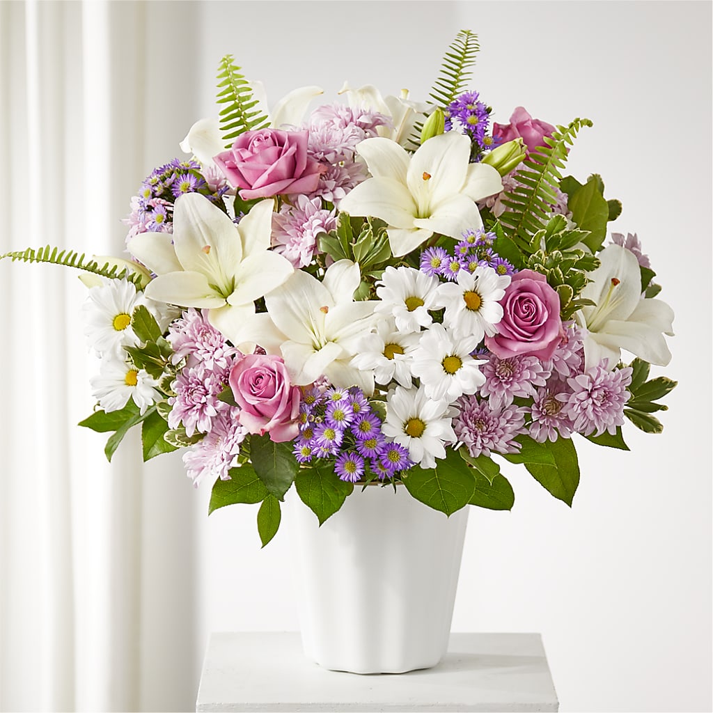 Warmest Thoughts Tabletop Basket – Brea Florist, Brea CA