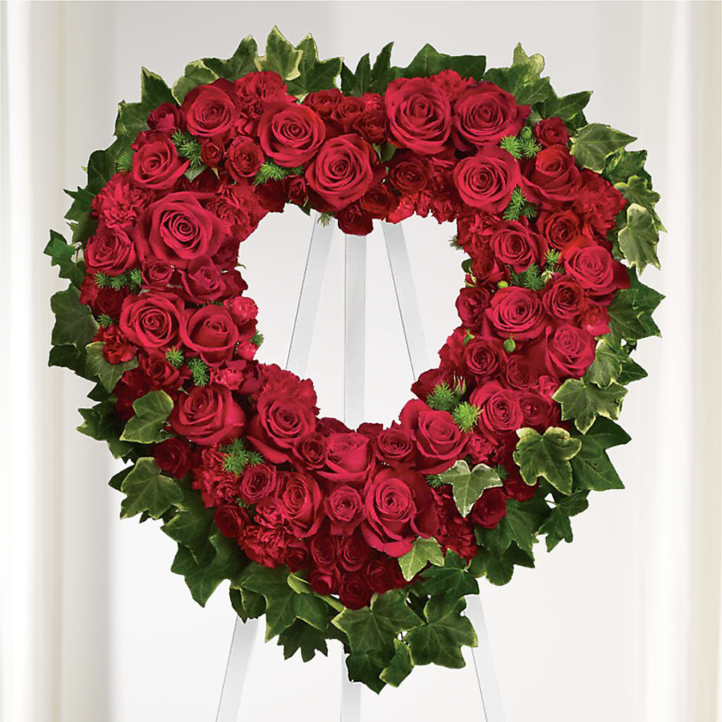 Wholehearted Standing Spray – Brea Florist, Brea CA