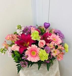 JAZZY PASTEL BOUQUET – Brea Florist, Brea CA