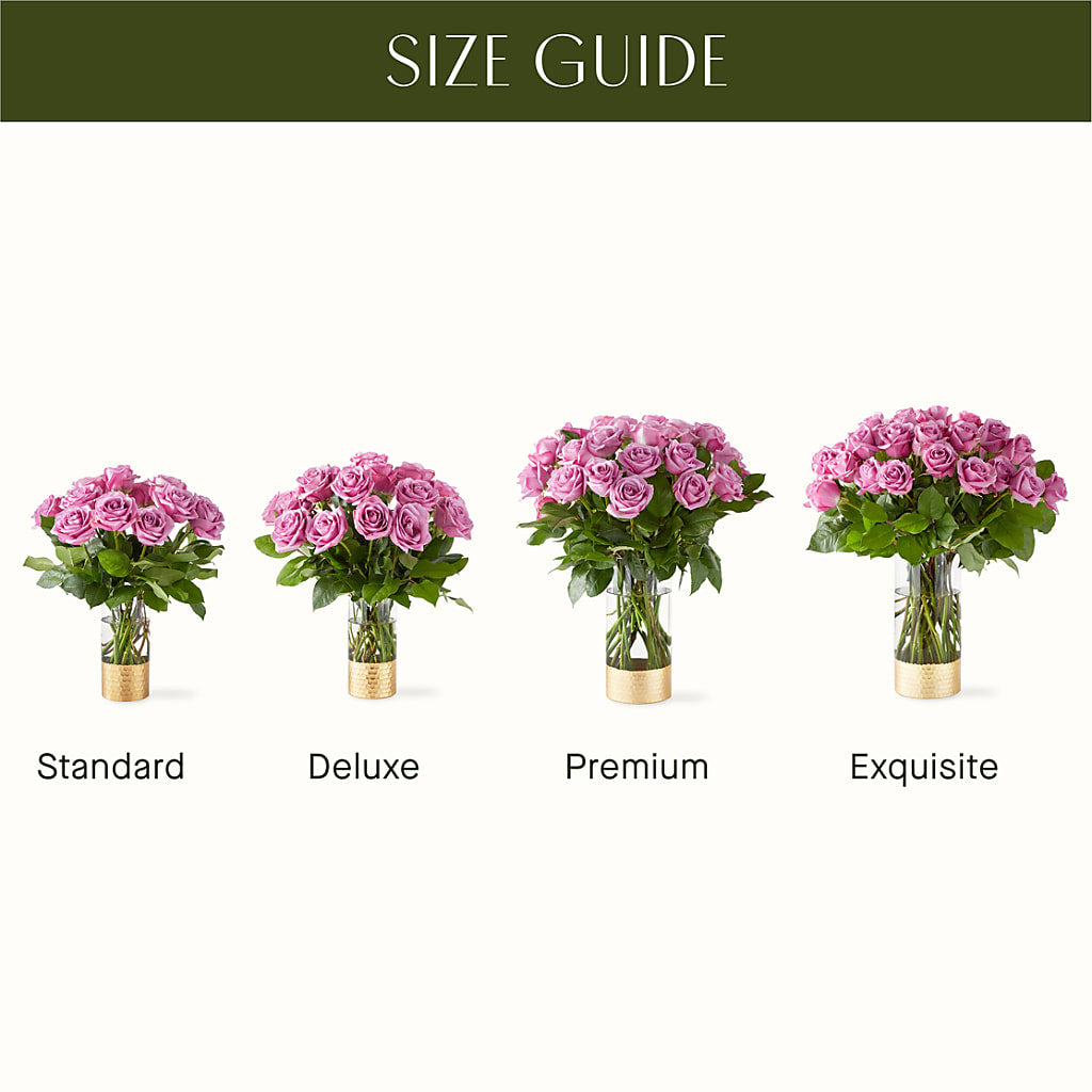 Secret Admirer Lavender Rose Bouquet – Brea Florist, Brea CA