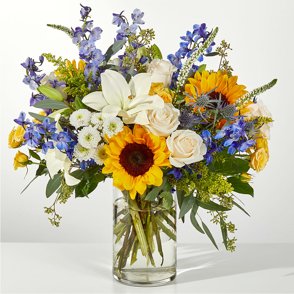 Wonderfully Sunny Bouquet – Brea Florist, Brea CA