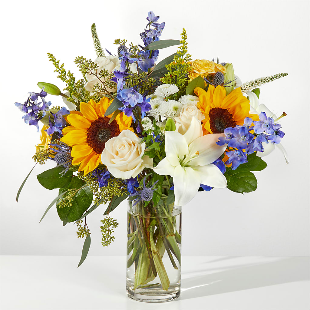 Wonderfully Sunny Bouquet – Brea Florist, Brea CA
