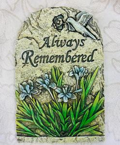 ALWAYS REMEMBERED PLAQUE –  Brea Florist, Brea CA