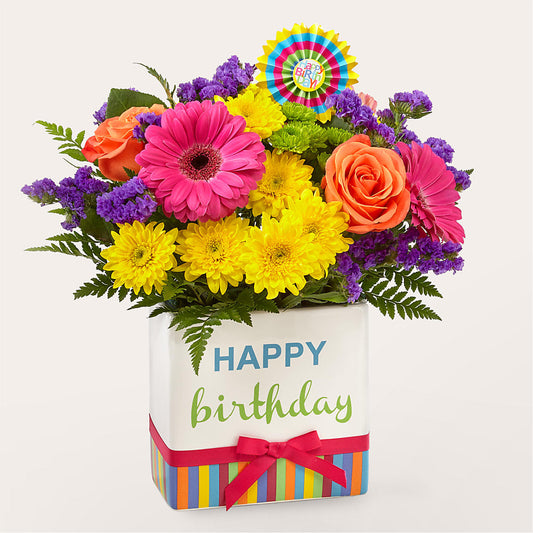 Birthday Brights Bouquet –  Brea Florist, Brea CA