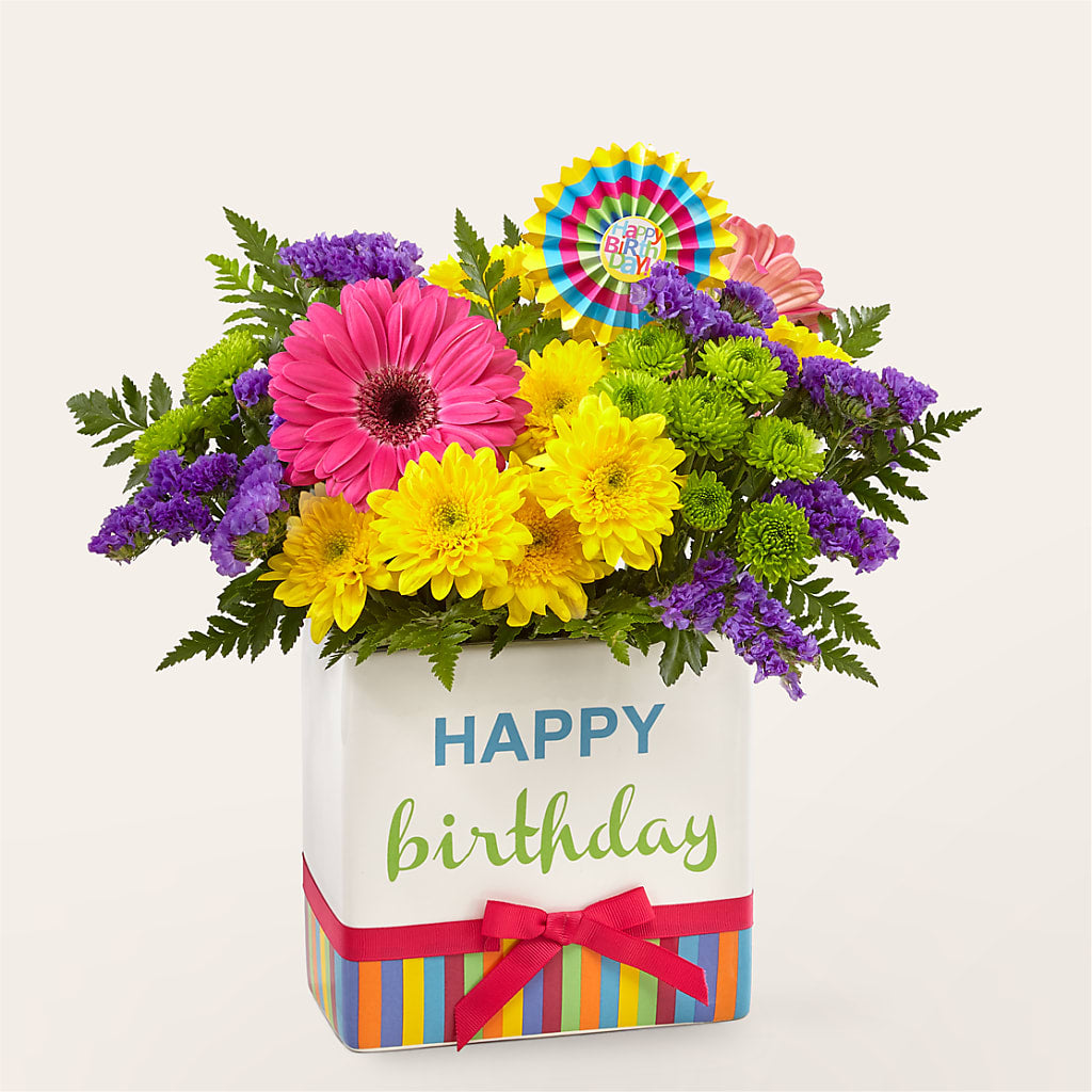 Birthday Brights Bouquet –  Brea Florist, Brea CA