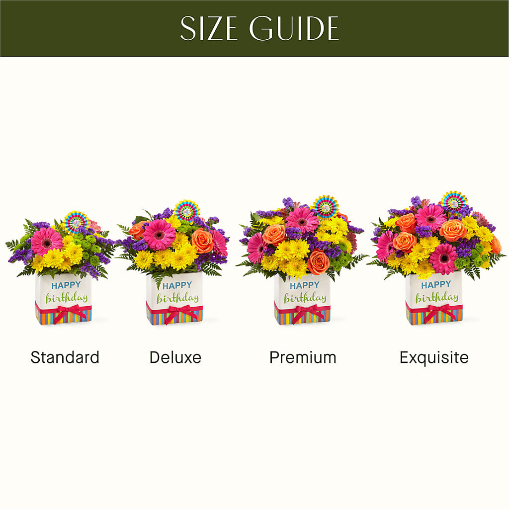 Birthday Brights Bouquet –  Brea Florist, Brea CA