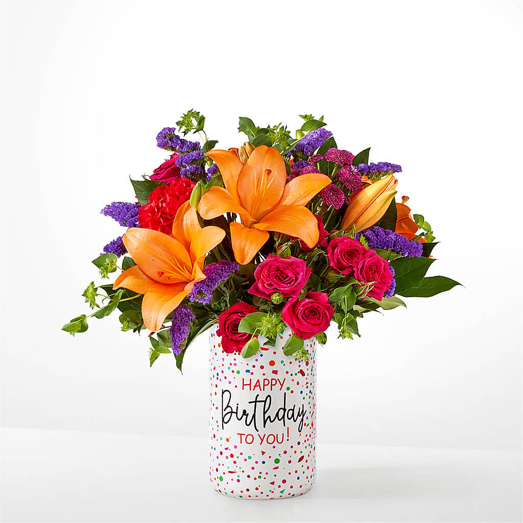 Birthday Palooza Bouquet –  Brea Florist, Brea CA