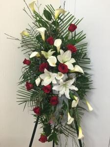 Truly Beloved Standing Spray –  Brea Florist, Brea CA
