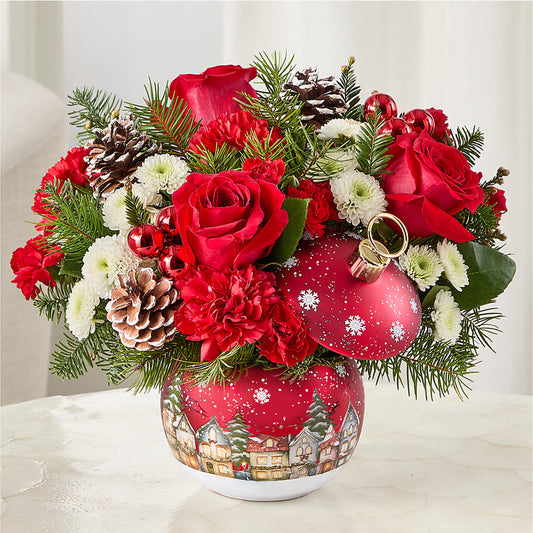 Christmas Carols Ornament –  Brea Florist, Brea CA