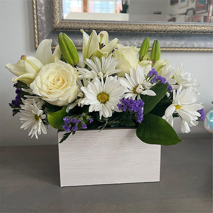 Beyond Blue Box Bouquet –  Brea Florist, Brea CA