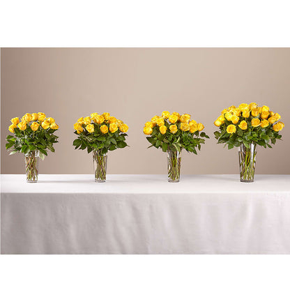 Long Stem Yellow Rose Bouquet –  Brea Florist, Brea CA
