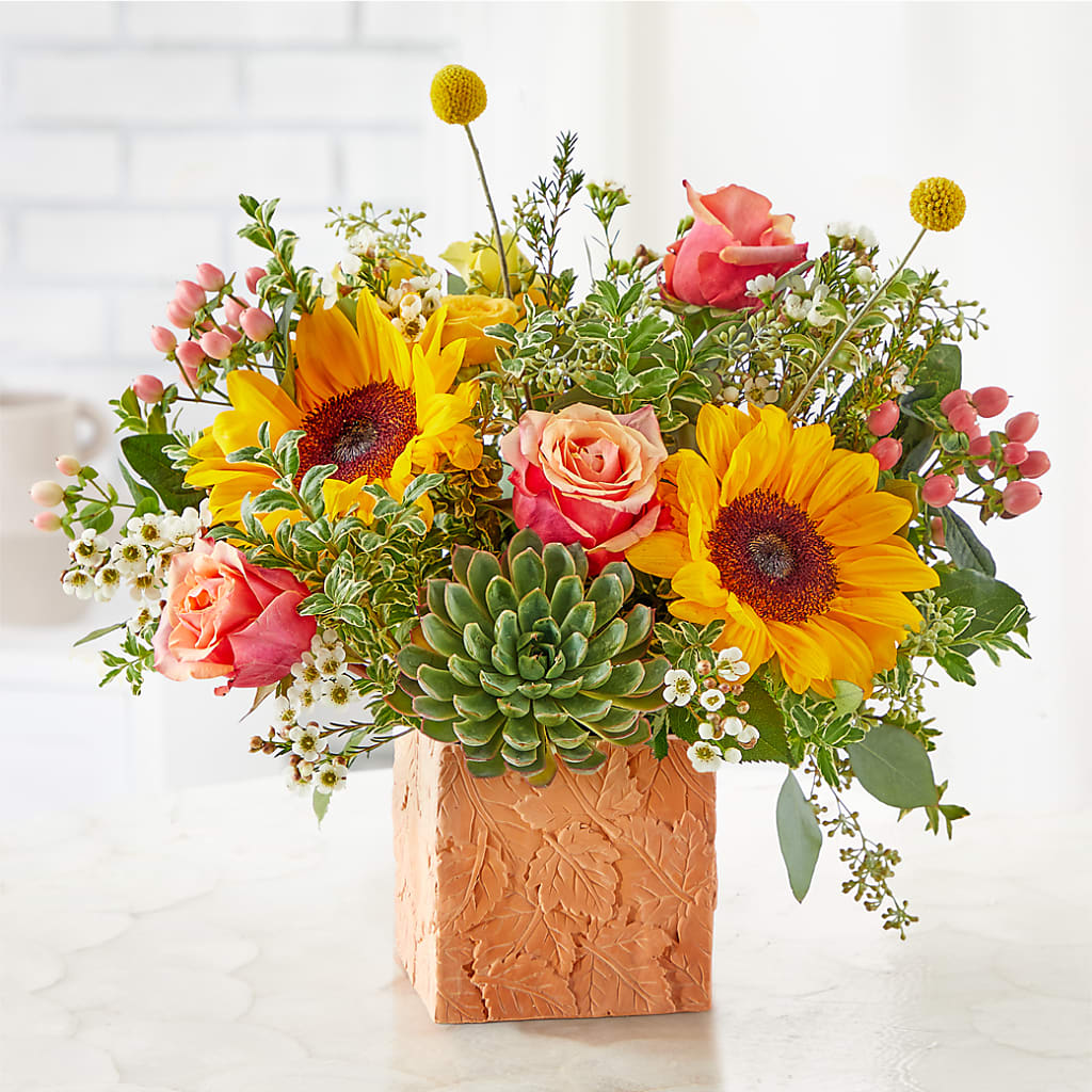 Sunflower Season Bouquet –  Brea Florist, Brea CA