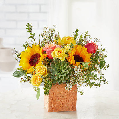Sunflower Season Bouquet –  Brea Florist, Brea CA