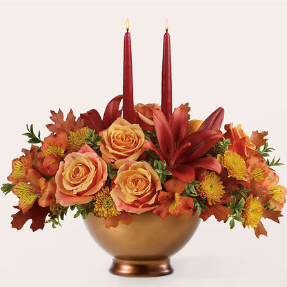 Harvest Table Centerpiece –  Brea Florist, Brea CA