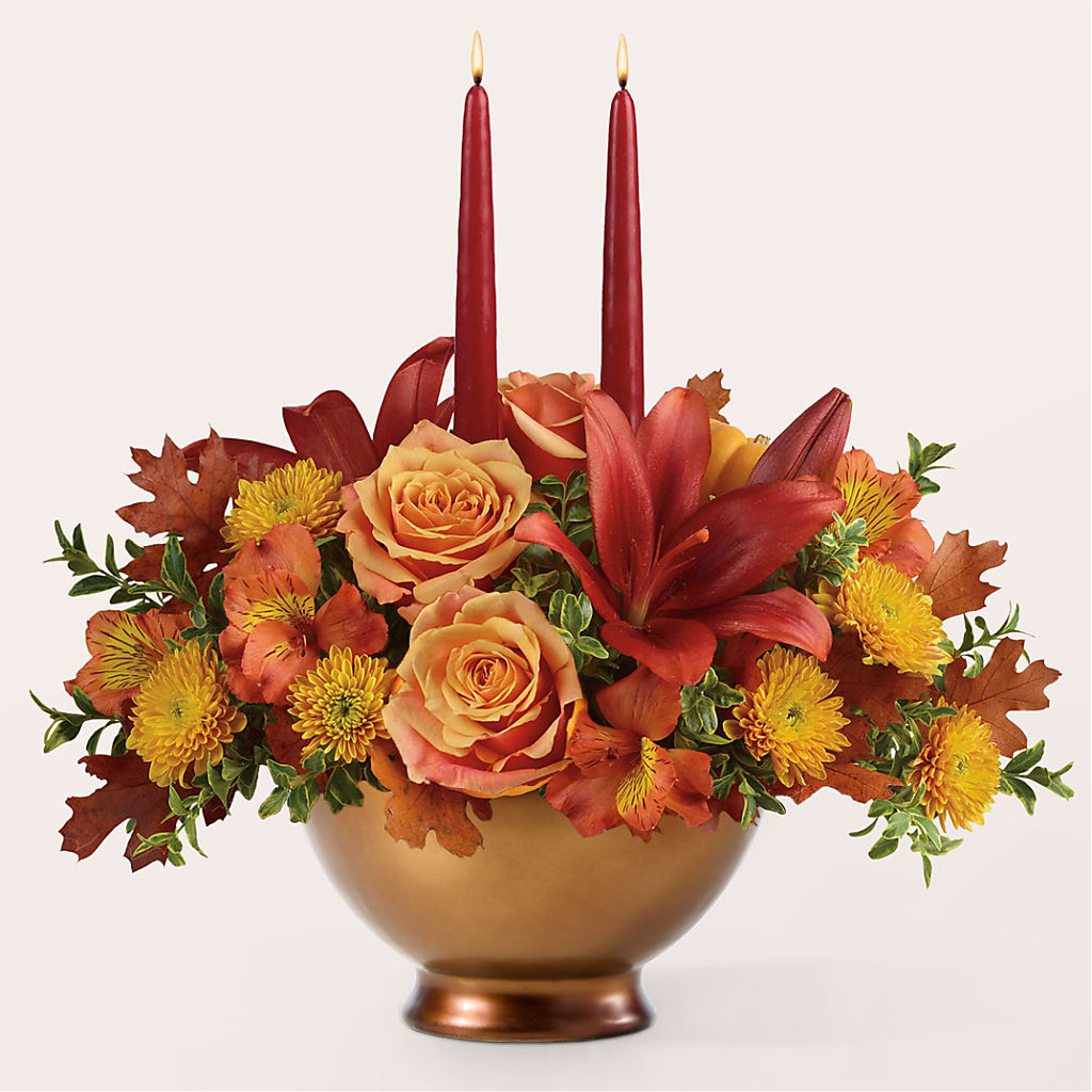 Harvest Table Centerpiece –  Brea Florist, Brea CA