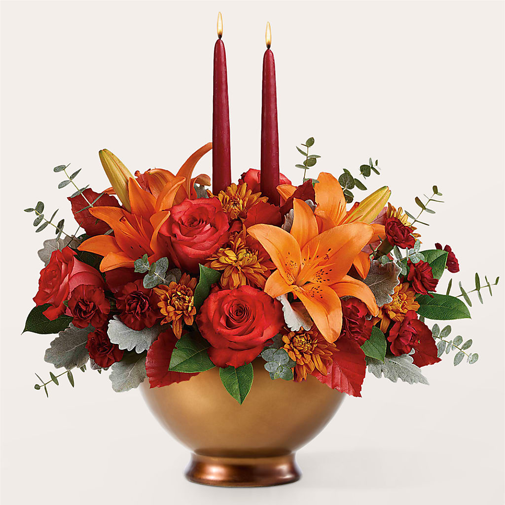 Fruits of Fall Centerpiece –  Brea Florist, Brea CA