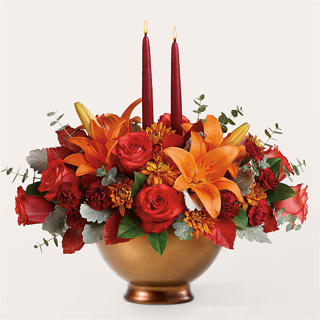 Fruits of Fall Centerpiece –  Brea Florist, Brea CA