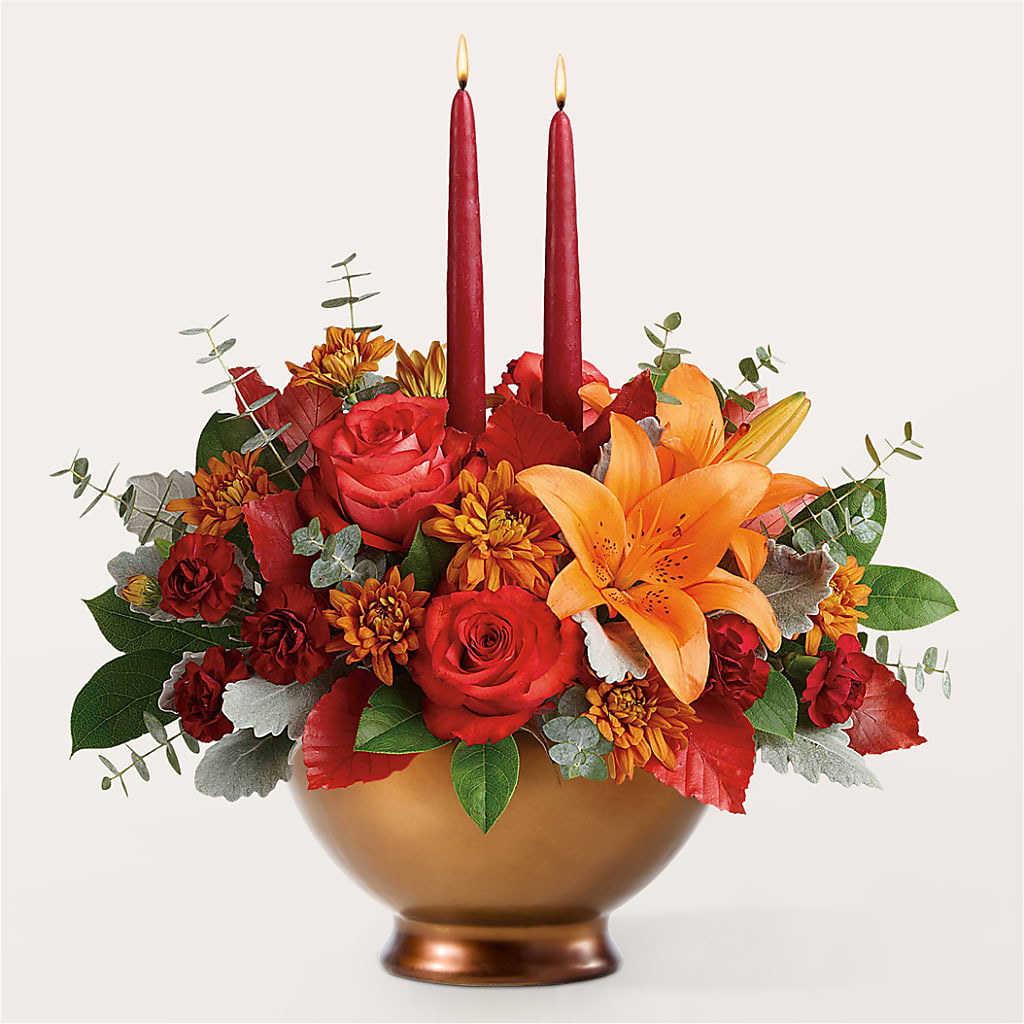 Fruits of Fall Centerpiece –  Brea Florist, Brea CA