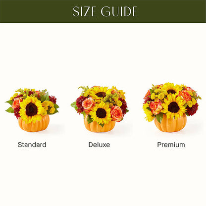 Golden Gourd Pumpkin Bouquet –  Brea Florist, Brea CA