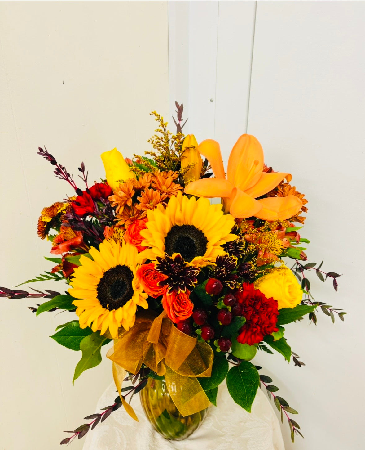 Fall Has Arrived Bouquet  –  Brea Florist, Brea CA