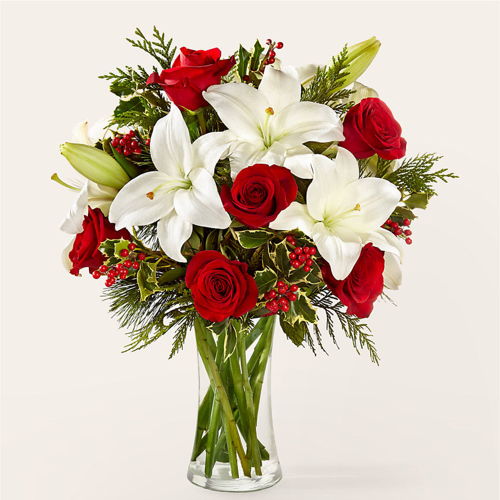 Sparkling Snowflakes BouquetBrea Florist