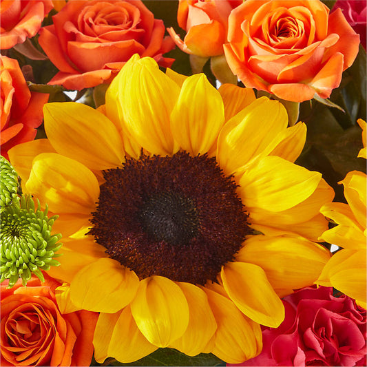 Sun-drenched Blooms Box Bouquet –  Brea Florist, Brea CA