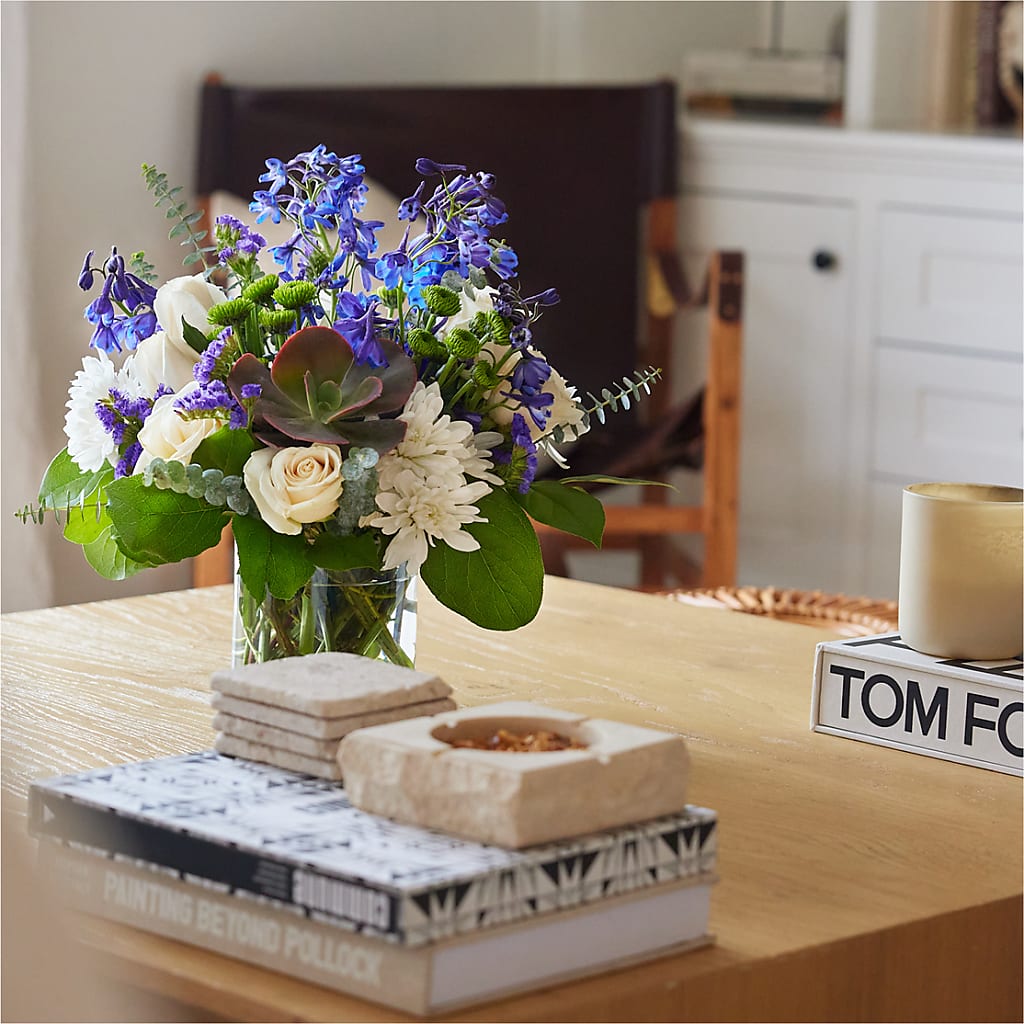 Cerulean Waves Bouquet –  Brea Florist, Brea CA