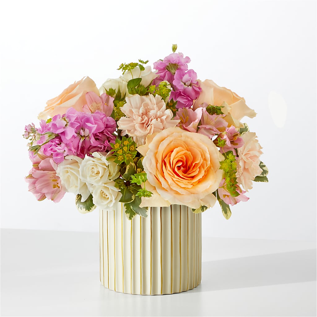 Paradise Bouquet with Ivory Vase –  Brea Florist, Brea CA