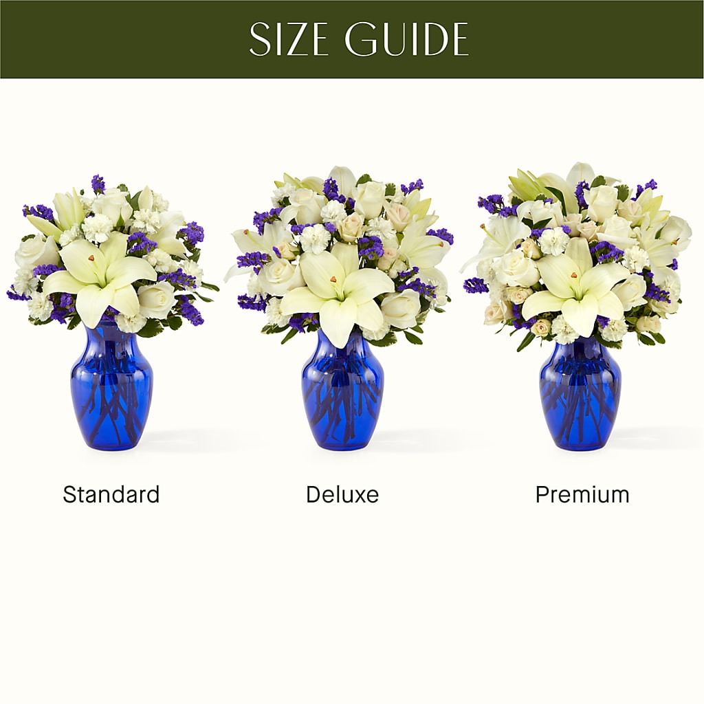 Sapphire Rush Bouquet –  Brea Florist, Brea CA